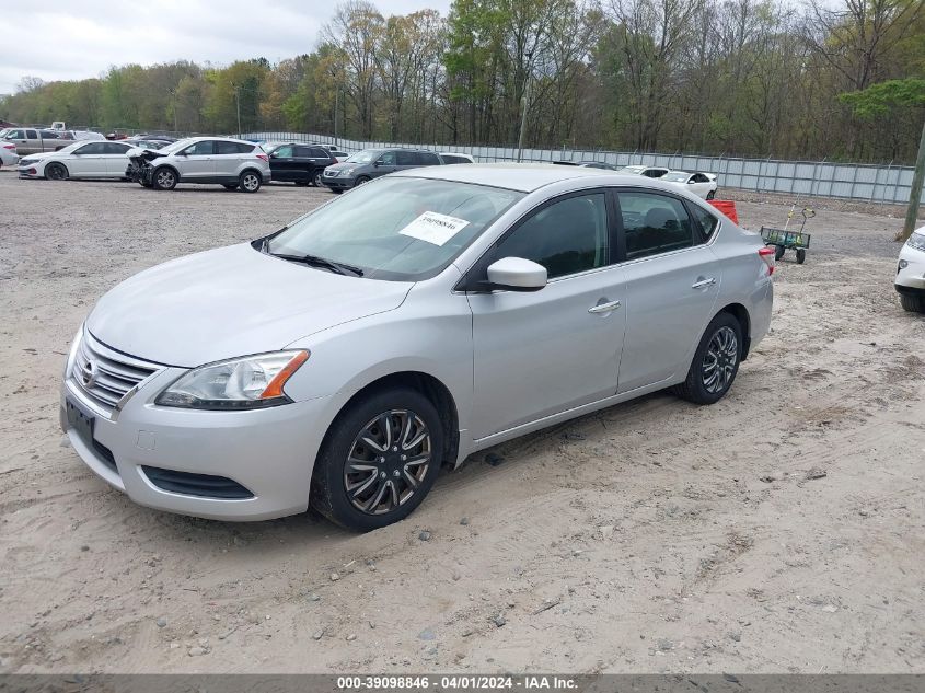 3N1AB7AP1EY216653 | 2014 NISSAN SENTRA