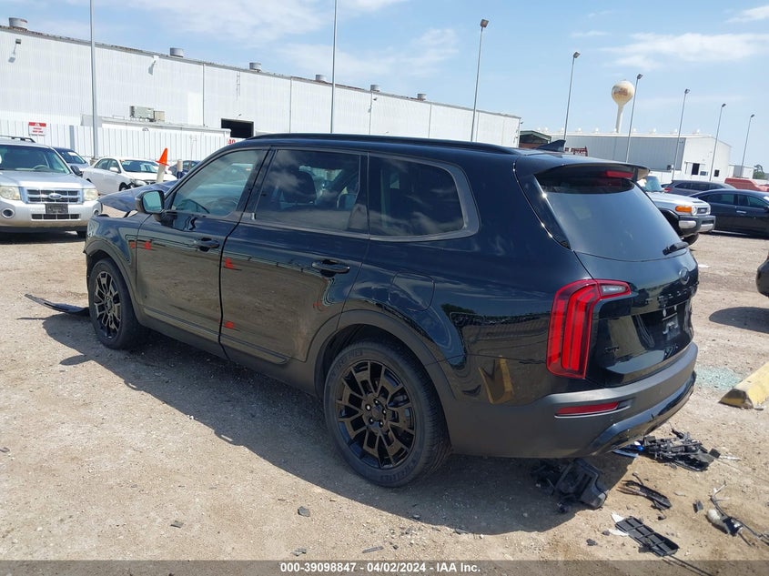 2021 Kia Telluride Ex VIN: 5XYP3DHC0MG104662 Lot: 39098847