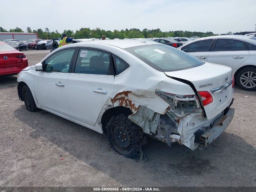 3N1AB7AP5HL669272 | 2017 NISSAN SENTRA