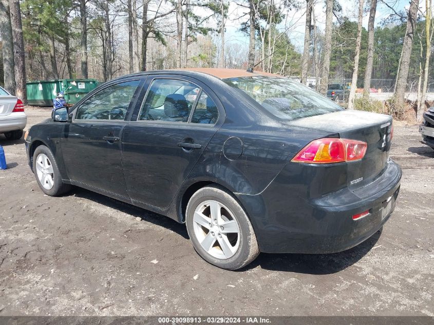 JA3AU26U19U030580 | 2009 MITSUBISHI LANCER