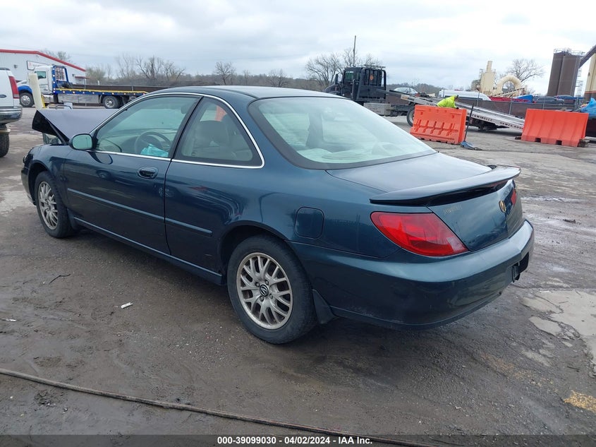 1999 Acura Cl 3.0 VIN: 19UYA225XXL001638 Lot: 39099030