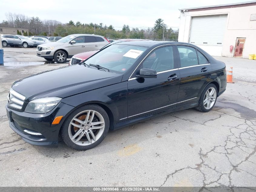 WDDGF8BB9BR170789 | 2011 MERCEDES-BENZ C 300