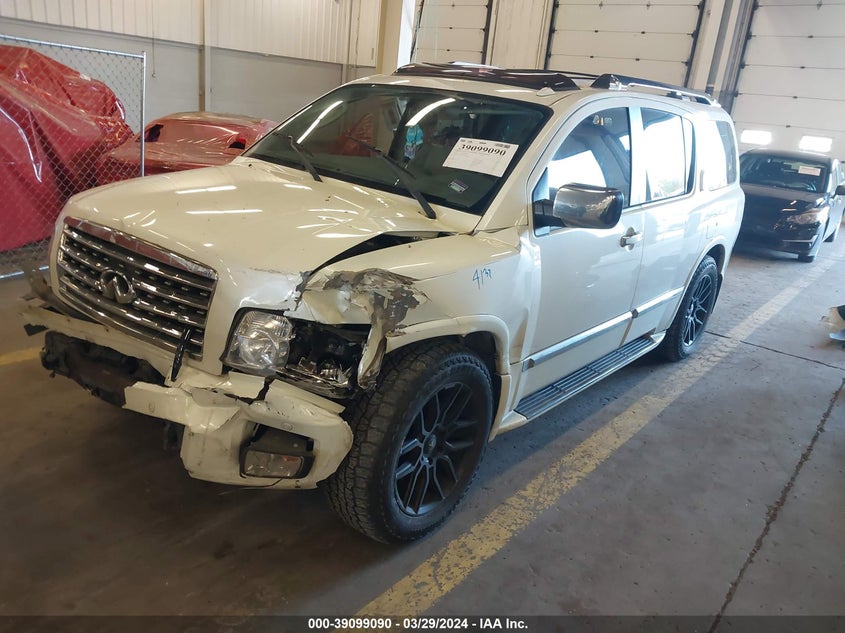 2010 Infiniti Qx56 VIN: 5N3ZA0NE9AN909063 Lot: 39099090