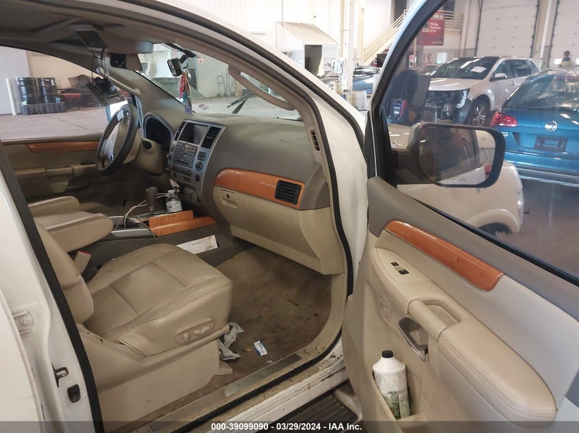 2010 Infiniti Qx56 VIN: 5N3ZA0NE9AN909063 Lot: 39099090