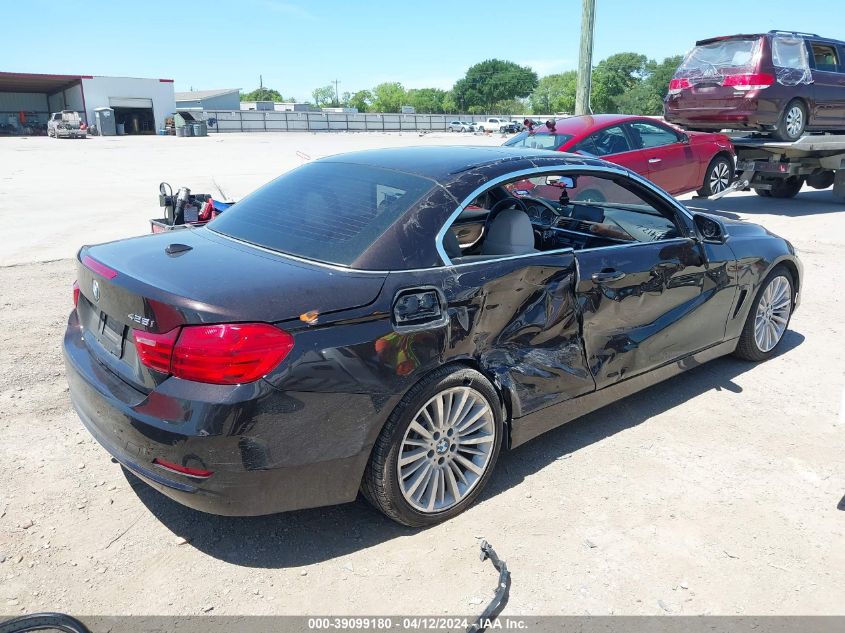 2016 BMW 428I VIN: WBA3V7C55G5A26279 Lot: 39099180