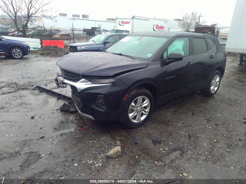 VIN 3GNKBBRAXLS642241 2020 CHEVROLET BLAZER 1LT