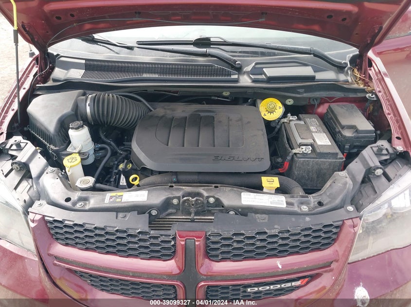 VIN 2C4RDGEG3LR204537 2020 DODGE GRAND CARAVAN GT