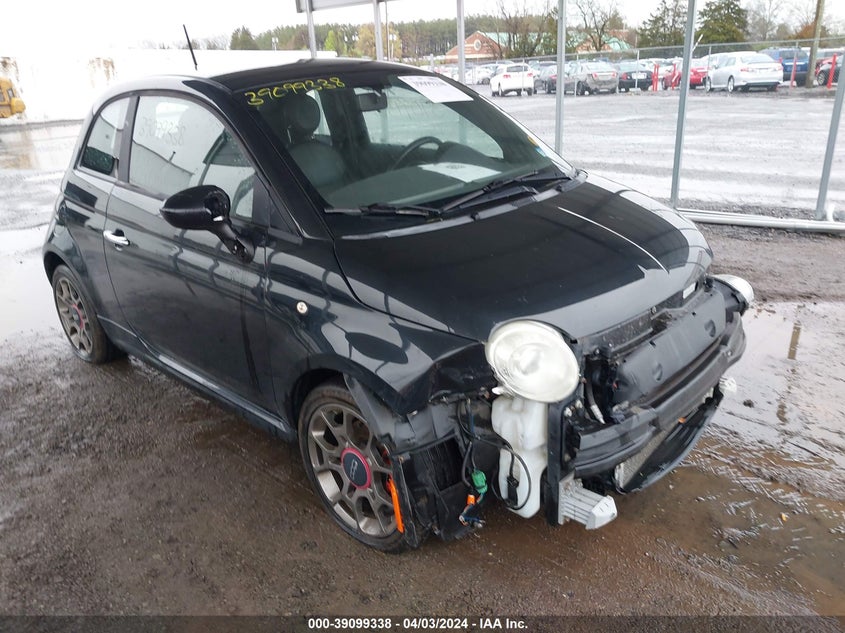 2012 Fiat 500 Sport VIN: 3C3CFFBR7CT101929 Lot: 39099338
