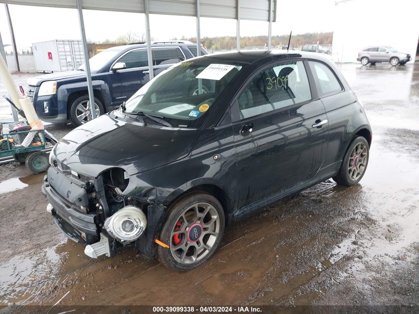 2012 Fiat 500 Sport VIN: 3C3CFFBR7CT101929 Lot: 39099338