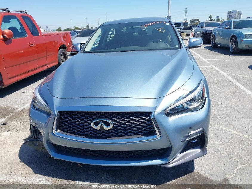 2019 Infiniti Q50 3.0T Luxe VIN: JN1EV7AP7KM517631 Lot: 39099372