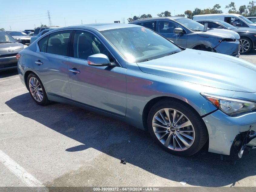 2019 Infiniti Q50 3.0T Luxe VIN: JN1EV7AP7KM517631 Lot: 39099372