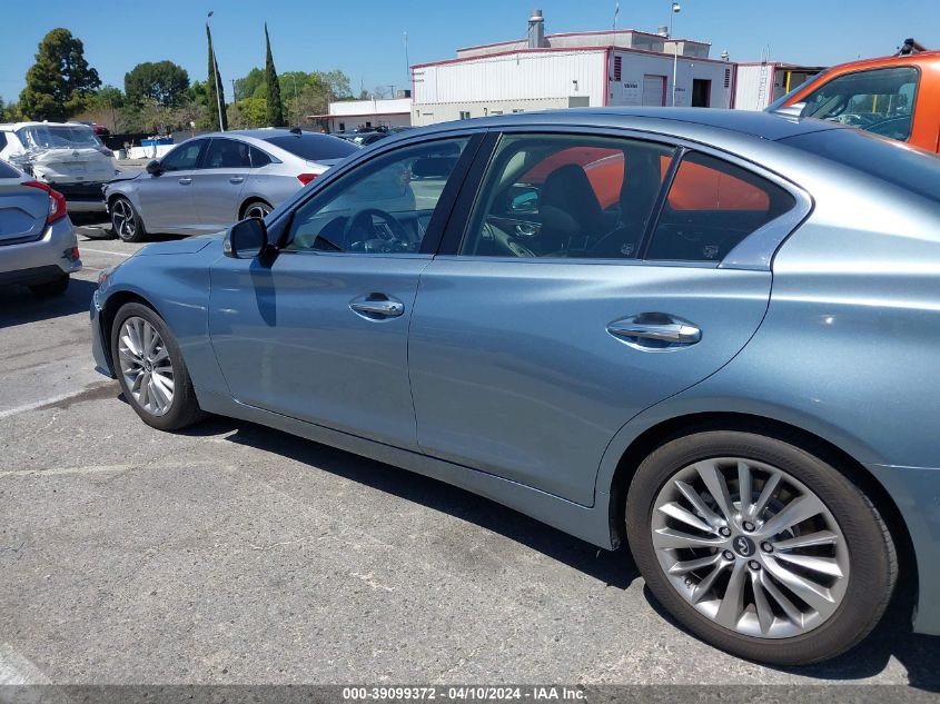 2019 Infiniti Q50 3.0T Luxe VIN: JN1EV7AP7KM517631 Lot: 39099372