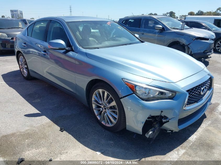 2019 Infiniti Q50 3.0T Luxe VIN: JN1EV7AP7KM517631 Lot: 39099372