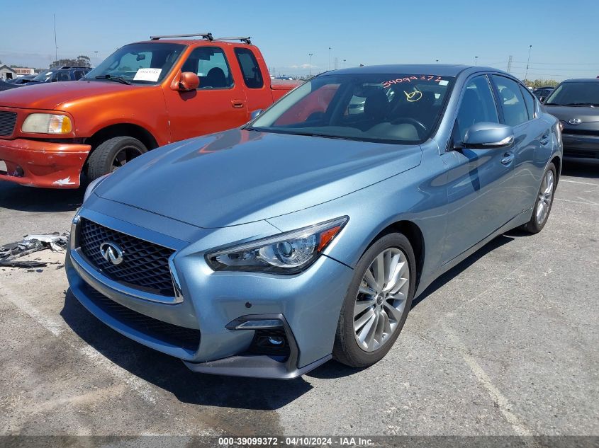 2019 Infiniti Q50 3.0T Luxe VIN: JN1EV7AP7KM517631 Lot: 39099372