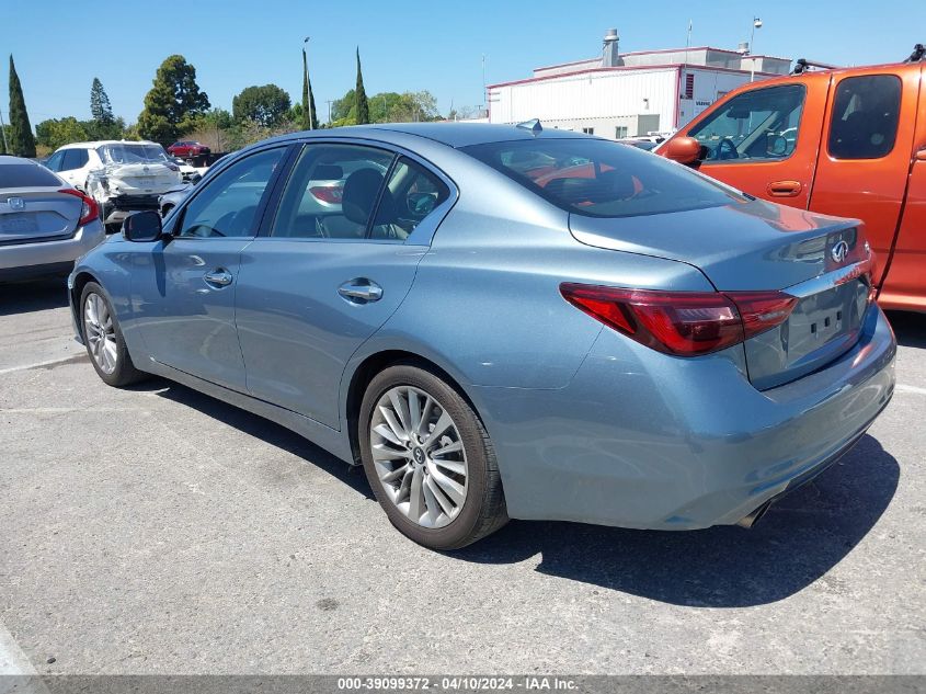 2019 Infiniti Q50 3.0T Luxe VIN: JN1EV7AP7KM517631 Lot: 39099372