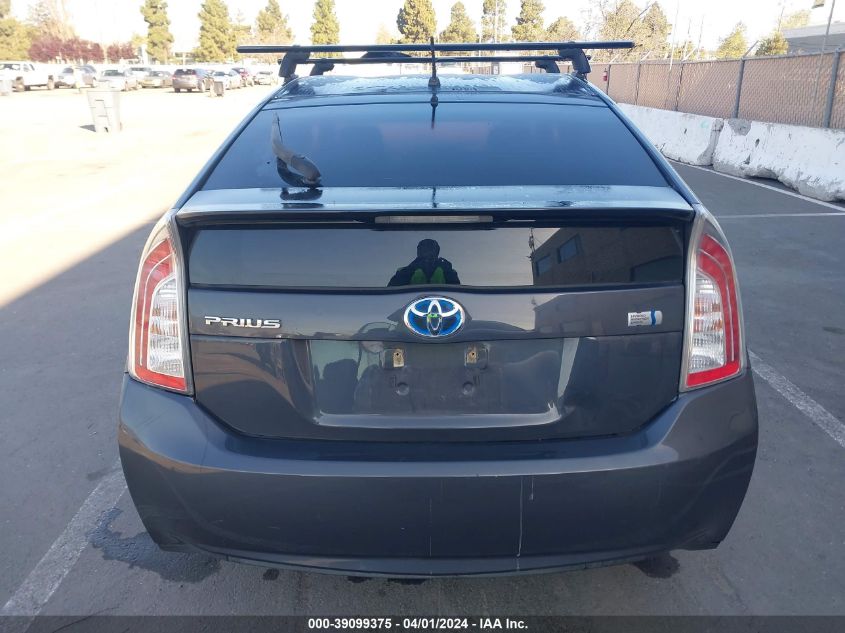 JTDKN3DUXD1712072 2013 Toyota Prius Two