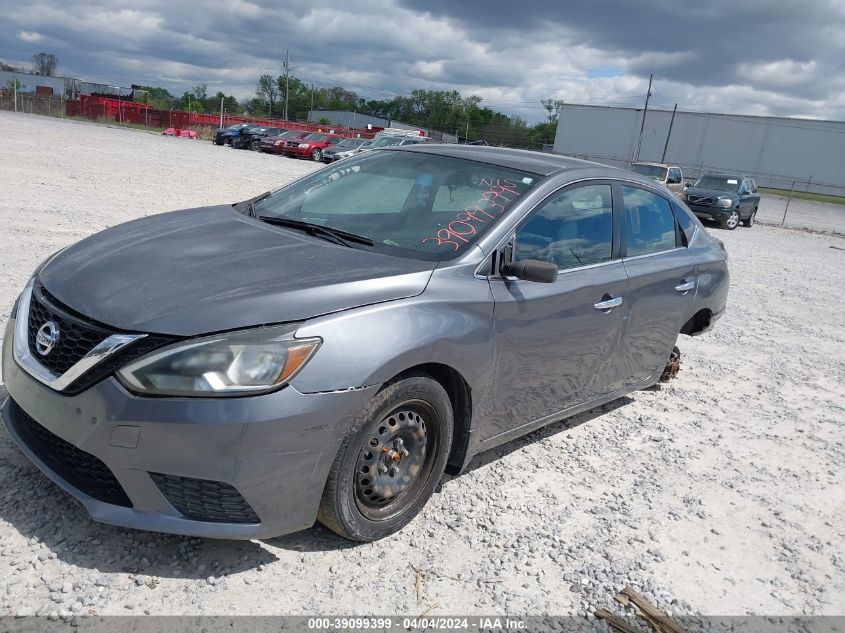 3N1AB7APXHY248201 | 2017 NISSAN SENTRA