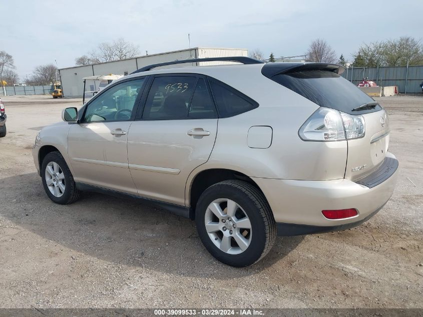 2007 Lexus Rx 350 VIN: 2T2HK31U27C005616 Lot: 39099533