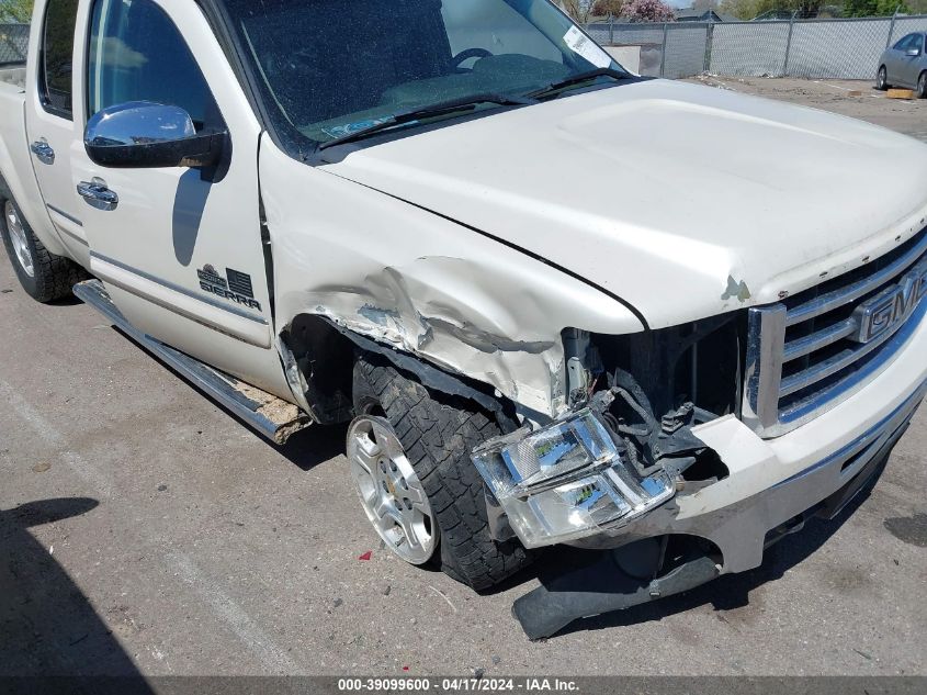 2013 GMC SIERRA 1500 VIN: 3GTP2VE71DG268858