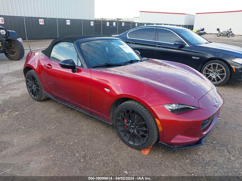 2019 Mazda Mx-5 Miata Club VIN: JM1NDAC77K0301912 Lot: 39099614