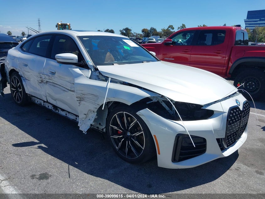 2022 BMW 430I Gran Coupe VIN: WBA63AV06NFM03384 Lot: 39099615