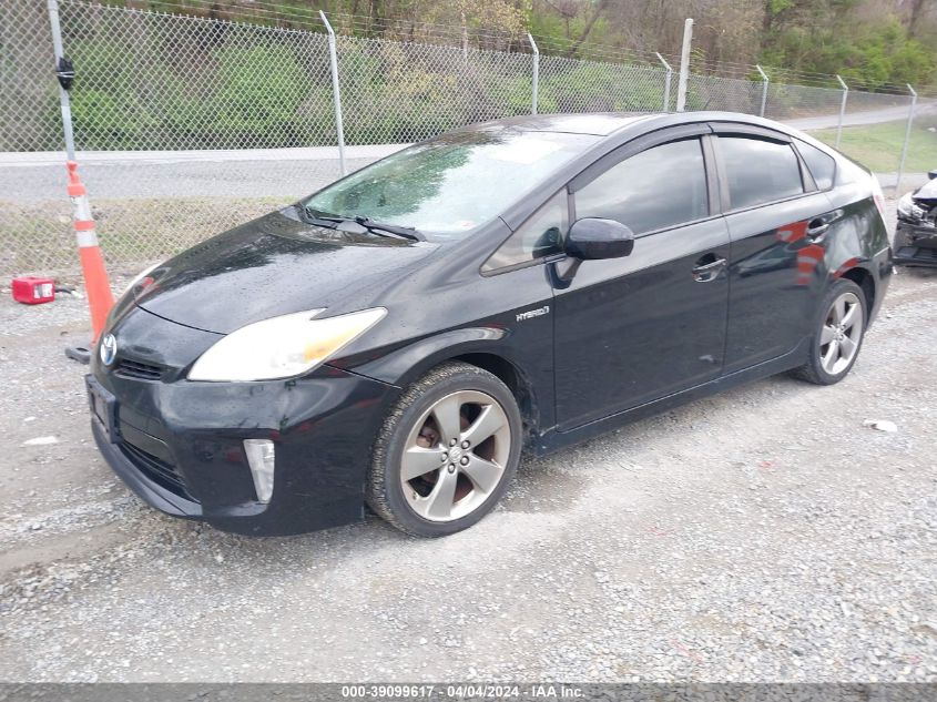 JTDKN3DU3D5580457 | 2013 TOYOTA PRIUS