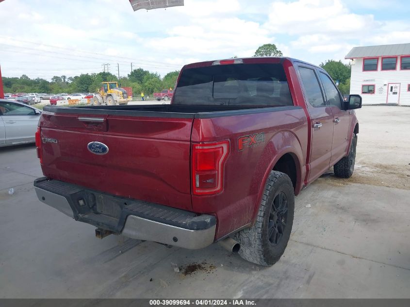 2015 Ford F-150 Lariat VIN: 1FTEW1EG1FFA84335 Lot: 39249475