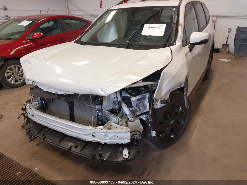 2022 SUBARU FORESTER 2.5L H4   N(VIN: JF2SKAJC9NH474248
