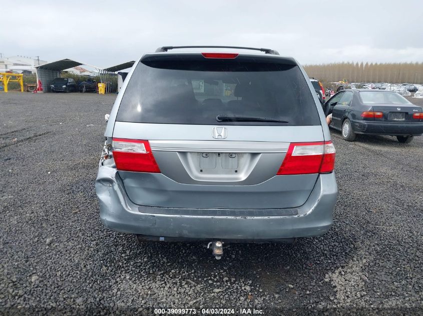 2007 Honda Odyssey Ex-L VIN: 5FNRL38677B030892 Lot: 39099773