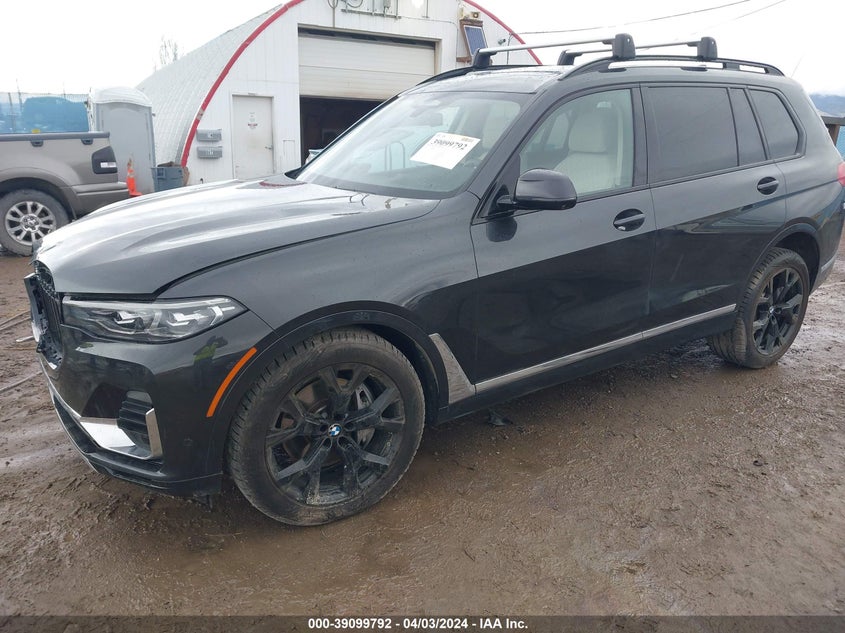 2022 BMW X7 xDrive40I VIN: 5UXCW2C03N9M30934 Lot: 39099792