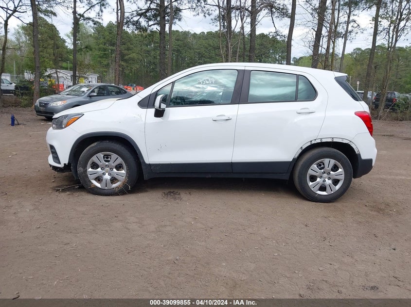 VIN KL7CJKSBXHB148271 2017 CHEVROLET TRAX LS