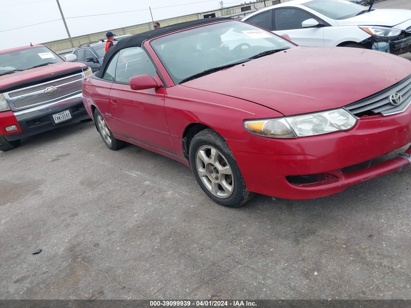 2002 Toyota Camry Solara Sle V6 VIN: 2T1FF22PX2C564195 Lot: 39099939