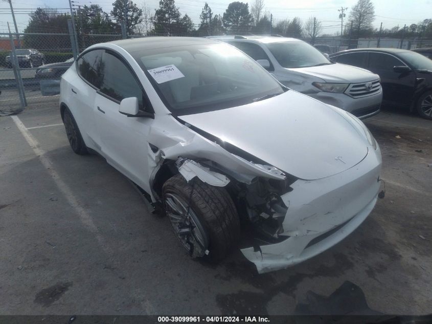 2023 TESLA MODEL Y AWD/LONG RANGE DUAL MOTOR ALL-WHEEL DRIVE - 7SAYGDEE2PF668231