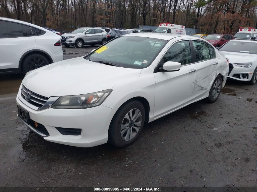 2014 Honda Accord Lx VIN: 1HGCR2F34EA282811 Lot: 39199861