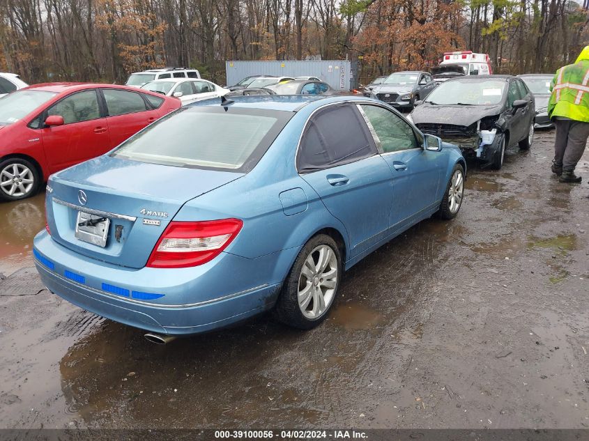 WDDGF8BB5BR145484 | 2011 MERCEDES-BENZ C 300