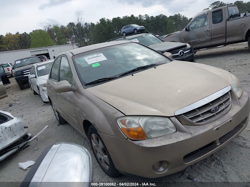 2005 Kia Spectra Ex/Lx/Sx VIN: KNAFE121255179849 Lot: 39100062