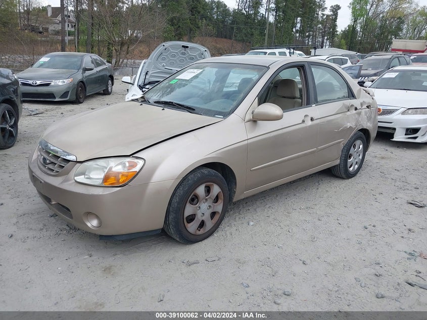 2005 Kia Spectra Ex/Lx/Sx VIN: KNAFE121255179849 Lot: 39100062
