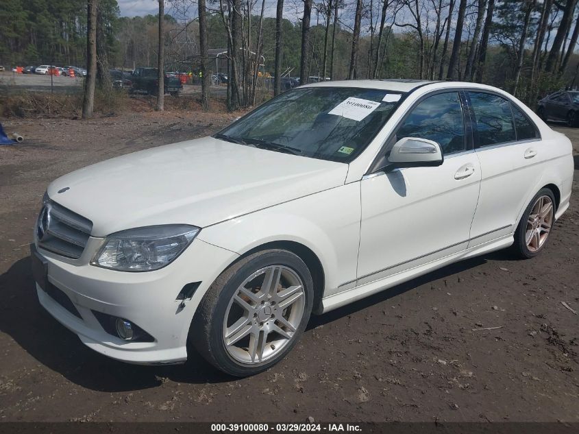 WDDGF56X58F150005 | 2008 MERCEDES-BENZ C 350