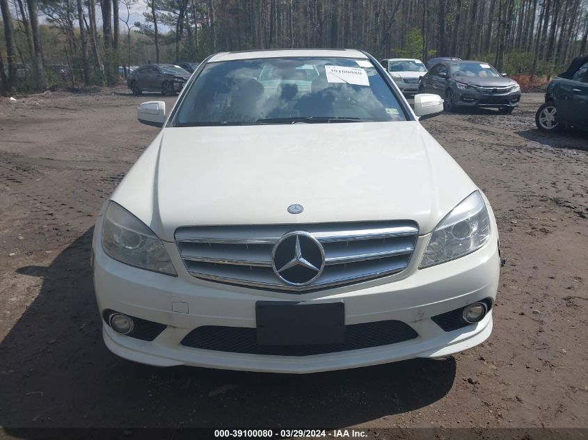 WDDGF56X58F150005 | 2008 MERCEDES-BENZ C 350