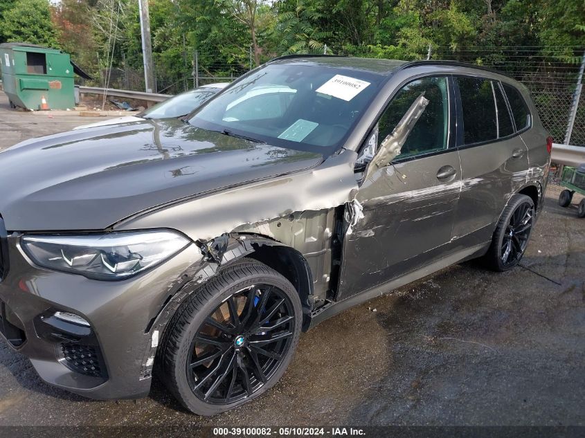 2021 BMW X5 xDrive40I VIN: 5UXCR6C00M9H73698 Lot: 39100082