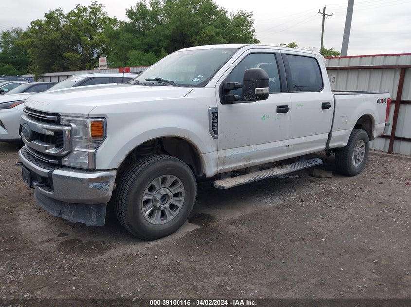2022 FORD F250 6.2L V8   N(VIN: 1FT7W2B67NEG36435