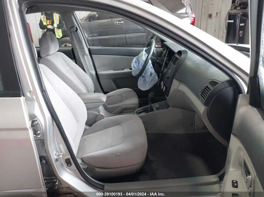 2008 Kia Spectra Ex VIN: KNAFE121085516846 Lot: 39100193