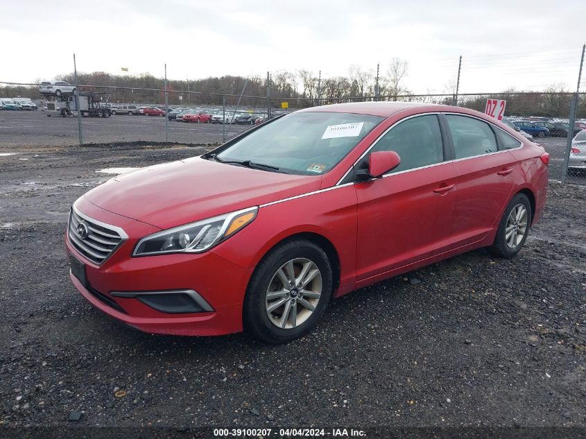 VIN 5NPE24AA2HH466980 2017 HYUNDAI SONATA ECO