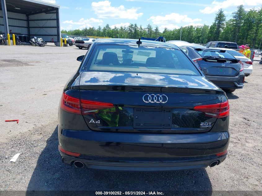 WAUENAF43HN000285 2017 Audi A4 2.0T Premium