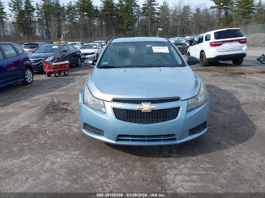 1G1PC5SH5B7166877 | 2011 CHEVROLET CRUZE