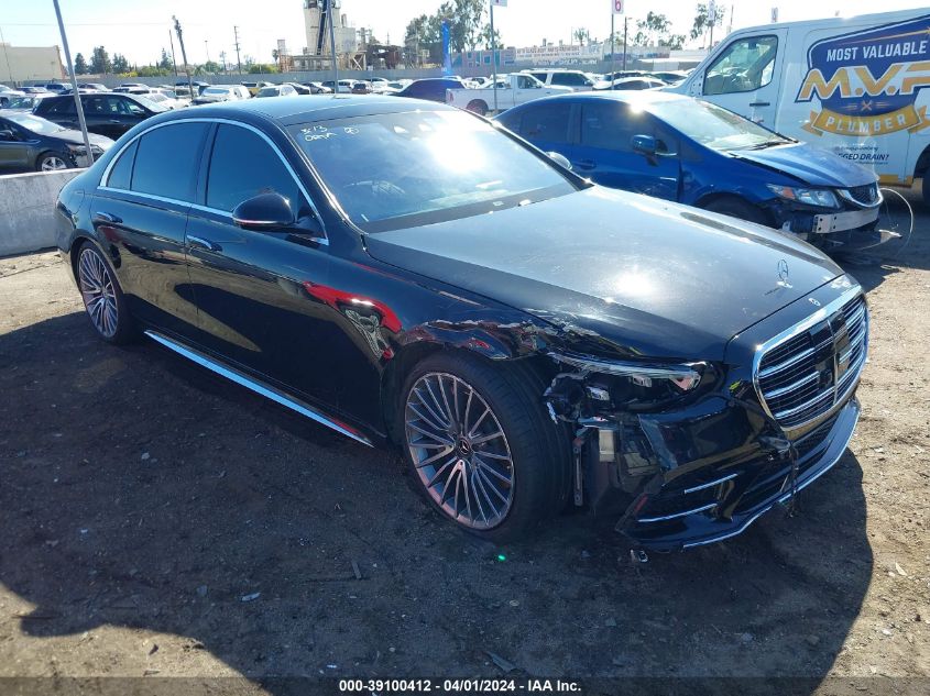 2022 Mercedes-Benz S 580, 4Matic