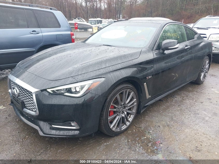 2017 Infiniti Q60 3.0T Red Sport 400 VIN: JN1FV7EL3HM701369 Lot: 39100423