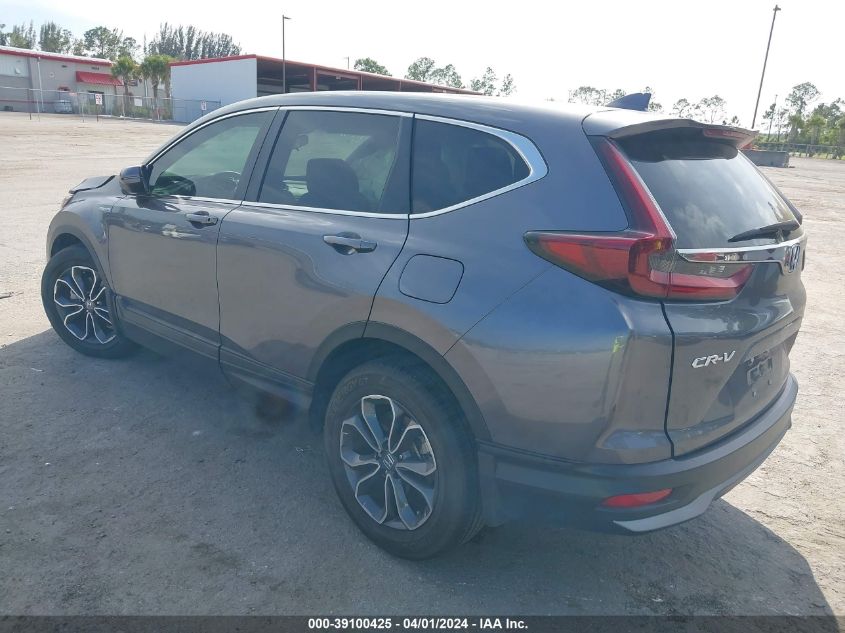 2021 Honda Cr-V Hybrid Ex VIN: 7FART6H51ME011361 Lot: 39100425