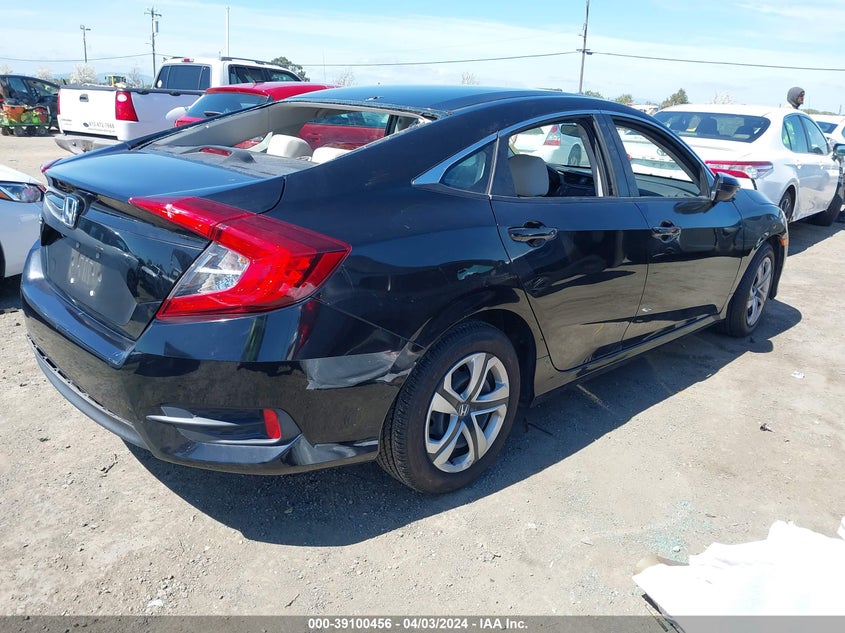 VIN 2HGFC2F58JH536600 2018 HONDA CIVIC LX