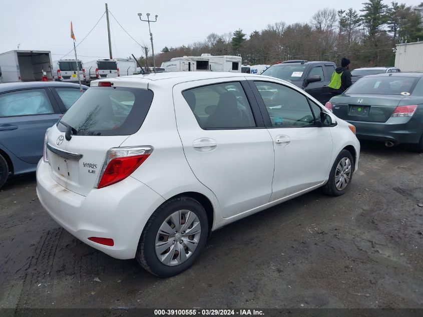 JTDKTUD33ED598001 | 2014 TOYOTA YARIS